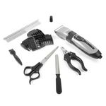 Paris Prix Kit de Toilettage pour Chien  Avec Tondeuse  Noir