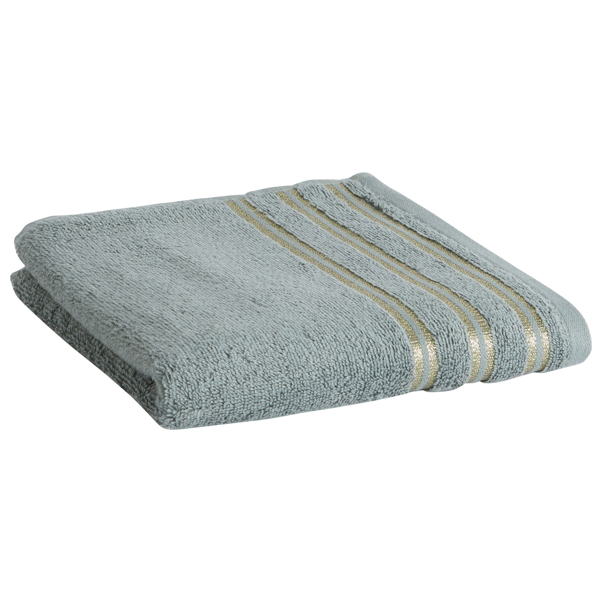 Voir la diapositive 1 : ACTUEL Maxi drap de bain uni en coton liteau Lurex  500G