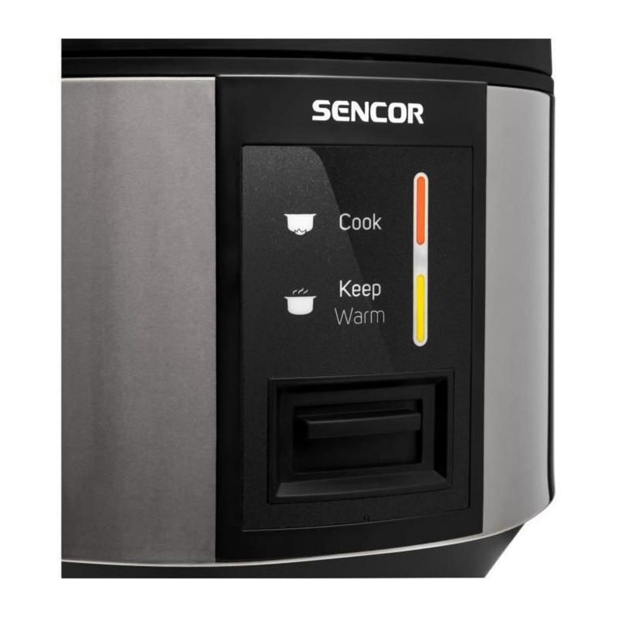 SENCO Cuiseur a riz - SENCOR - SRM 1890SS - 700-830 W - 1,8 L - Argent