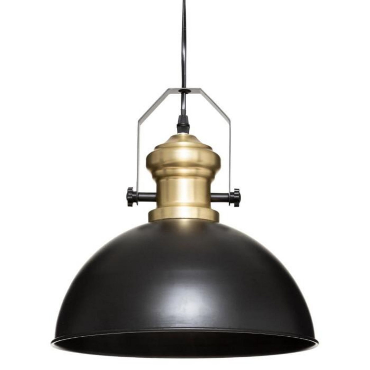 ATMOSPHERA Lampe Suspension en Métal  Flower  32cm Noir