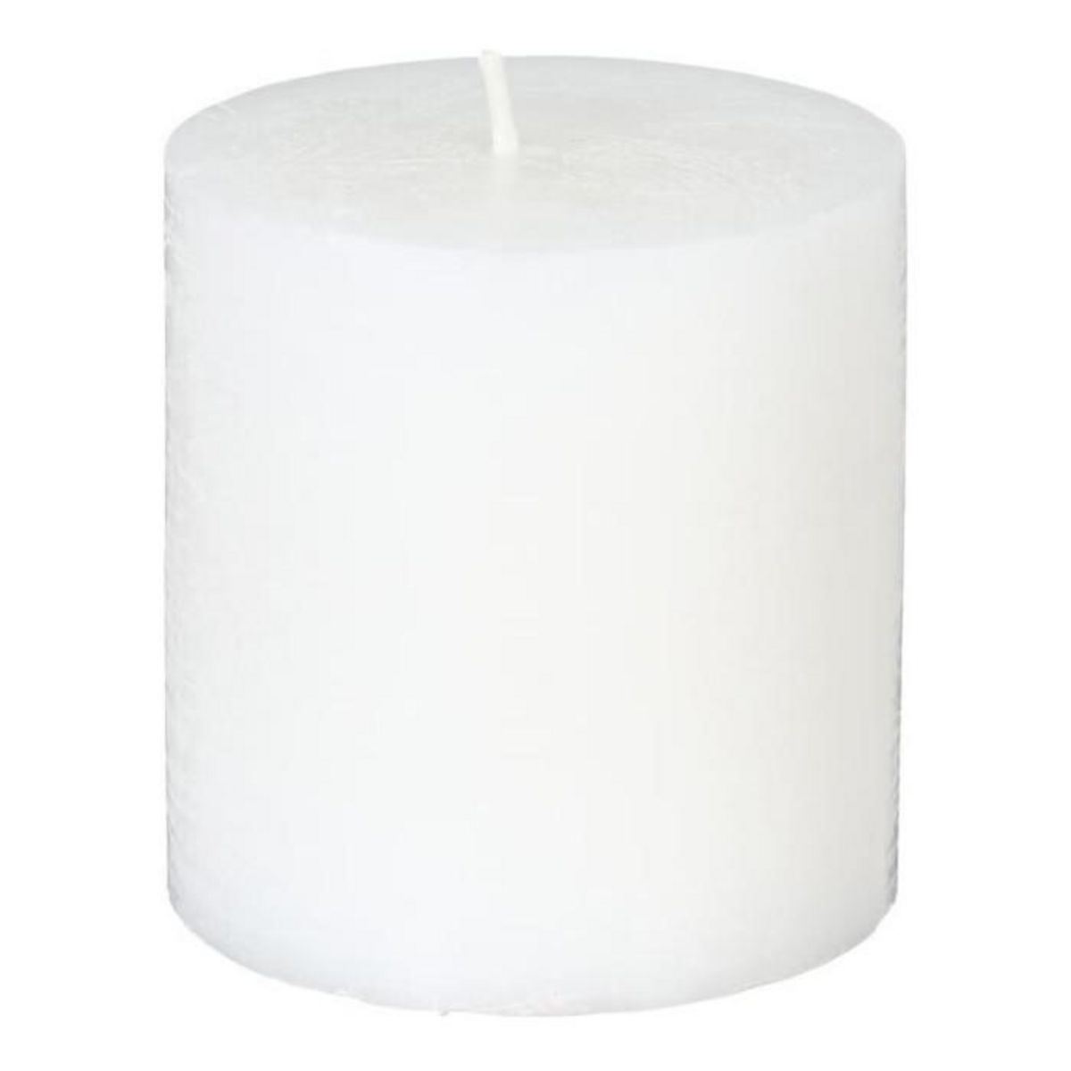 COMPTOIR DE LA BOUGIE Bougie Ronde  Rustic  7cm Blanc