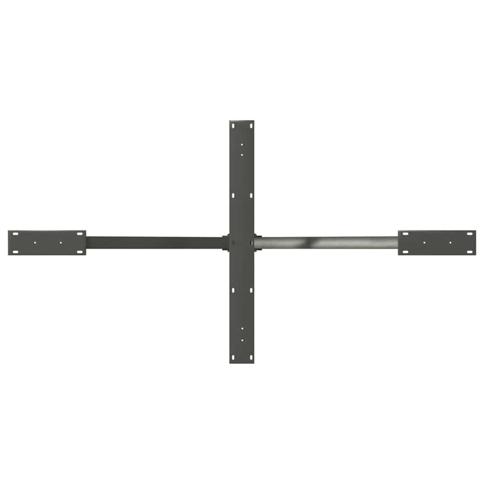 Voir la diapositive 5 : VIDAXL Pied de table a manger forme d'araignee 150x78x(72-73) cm