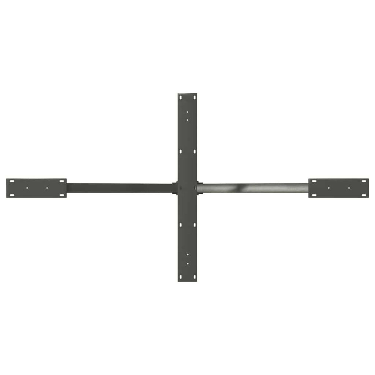 VIDAXL Pied de table a manger forme d'araignee 150x78x(72-73) cm