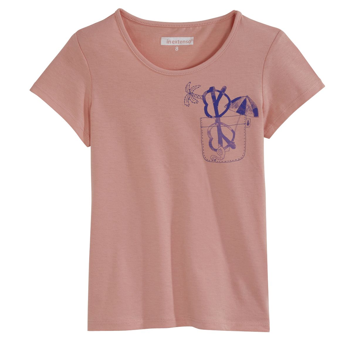 IN EXTENSO T-shirt manches courtes fille