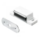 CENTRALE BRICO Lot de 4 loqueteaux magnétiques plastique HETTICH, L.14.5 x l.45.3 mm