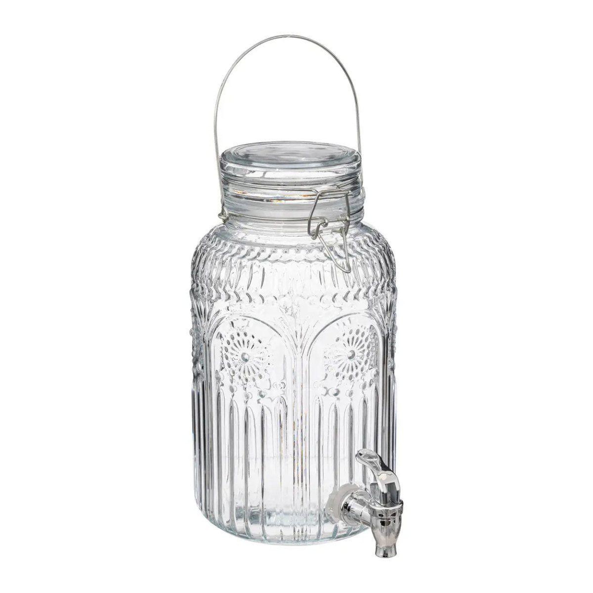 SECRET DE GOURMET Distributeur de boisson  mona  3,8l transparent