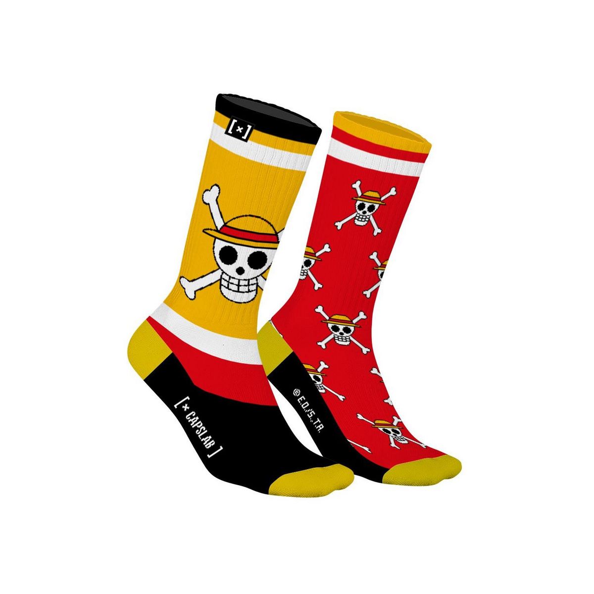 CAPSLAB Paire de tennis dépareillées One Piece