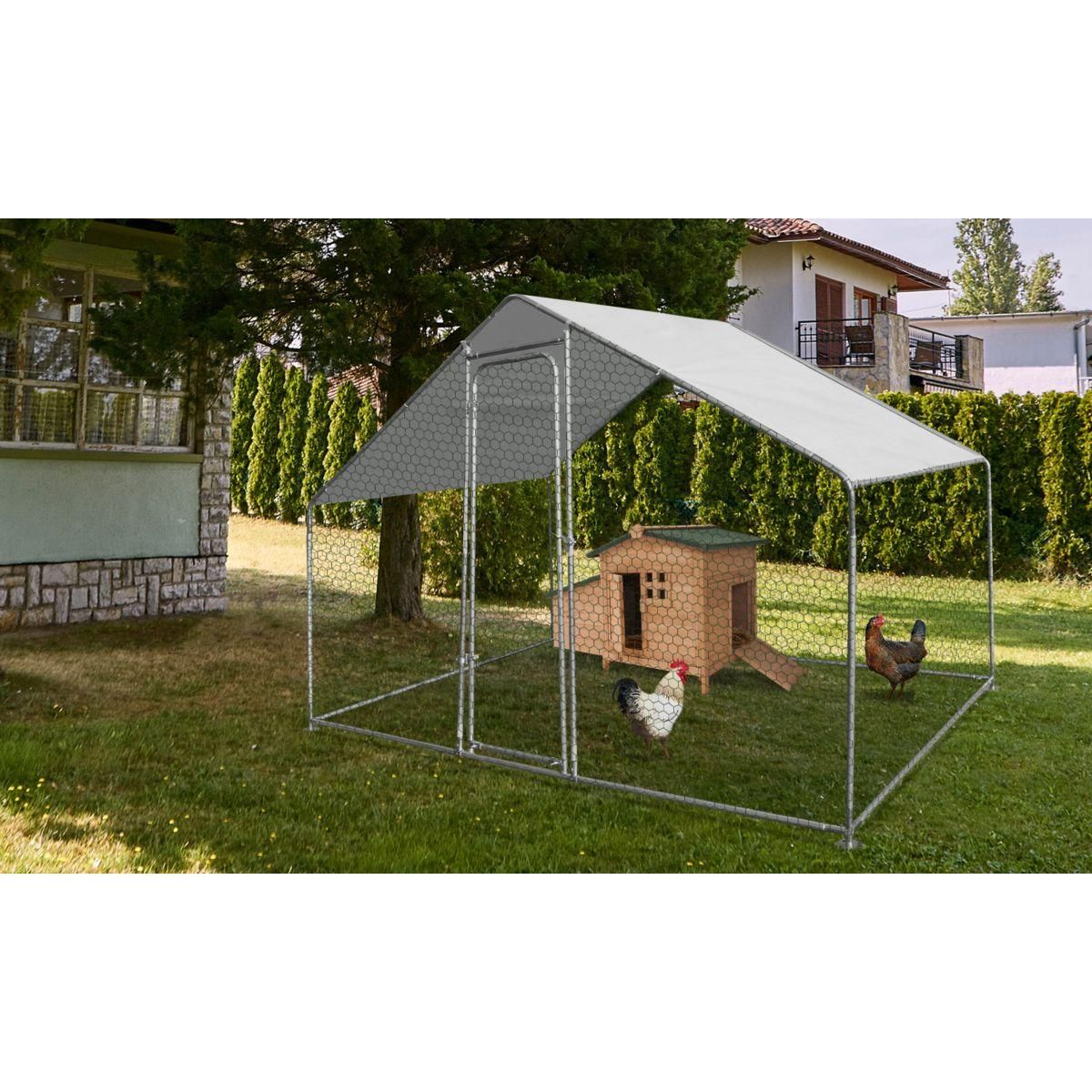 Jardikt Enclos extérieur animaux LIVING 3 x 2 m
