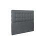 Voir la diapositive 5 : Sommeil de Plomb Lit avec tête de lit capitonnée velours et sommier kit - Hauteur totale : 29cm
