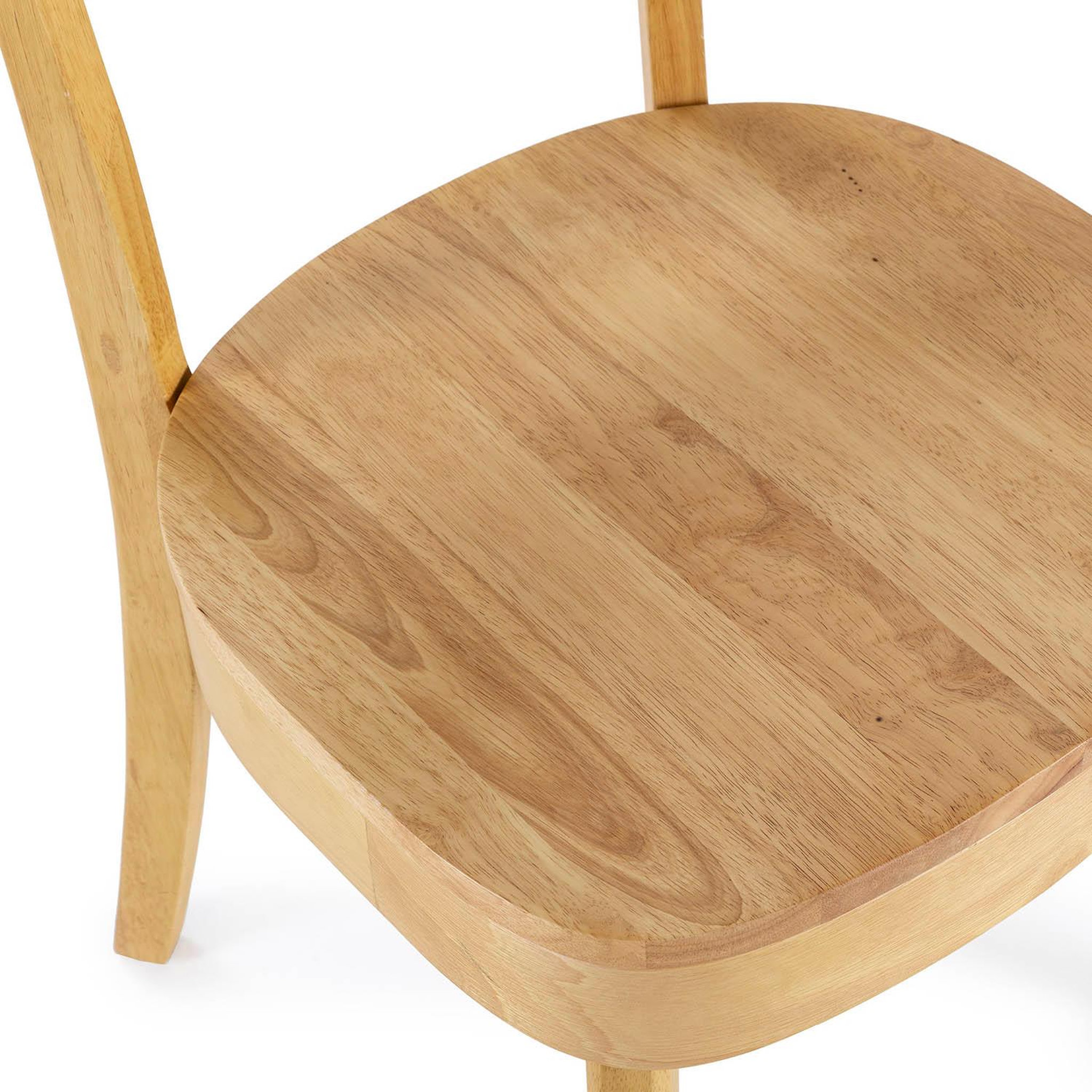 Voir la diapositive 5 : VS VENTA-STOCK Pack de 2 chaises Nala couleur Chêne, bois massif