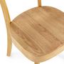 Voir la diapositive 5 : VS VENTA-STOCK Pack de 2 chaises Nala couleur Chêne, bois massif