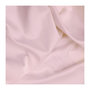 Voir la diapositive 2 : GENERIQUE Parure de lit - 1 housse de couette 220 x 240 cm + 2 taies d'oreiller 60 x 60 cm - Satiné 100% coton - Rose