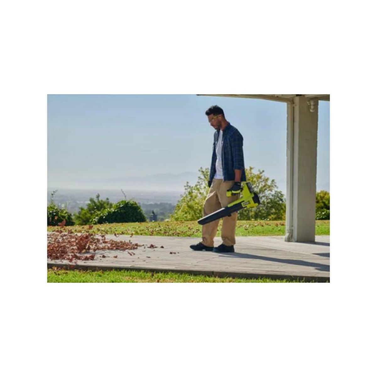 Ryobi Souffleur Turbo Jet 18V RYOBI - Soufflerie 160 km/h - Batterie 4,0Ah - Chargeur - RY18BLB-140