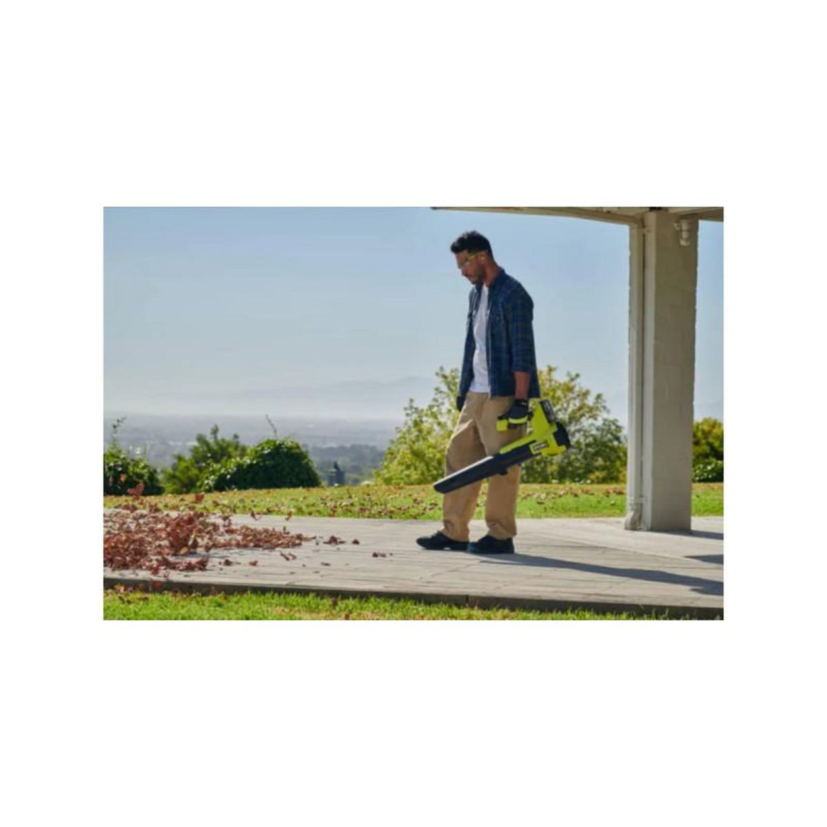 Ryobi Souffleur Turbo Jet 18V RYOBI - Soufflerie 160 km/h - Batterie 4,0Ah - Chargeur - RY18BLB-140