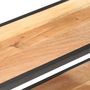 Voir la diapositive 5 : VIDAXL Meuble TV 150x30x40 cm Bois d'acacia massif