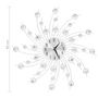 Voir la diapositive 6 : VIDAXL Horloge murale avec mouvement a quartz Design moderne 50 cm