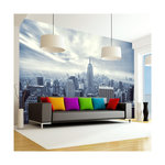 Paris Prix Papier Peint  Blue York. Coloris disponibles : Multicolore