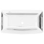 Voir la diapositive 3 : VIDAXL Lavabo 71 x 38 x 13,5 cm Ceramique Argente