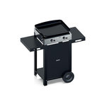 Eno Plancha gaz Combo Initial 50 Inox 2 brûleurs sur chariot, 47x36 cm