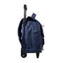 Voir la diapositive 5 : Bagtrotter Bagtrotter Cartable à roulettes 38 cm Lili Lou Bleu