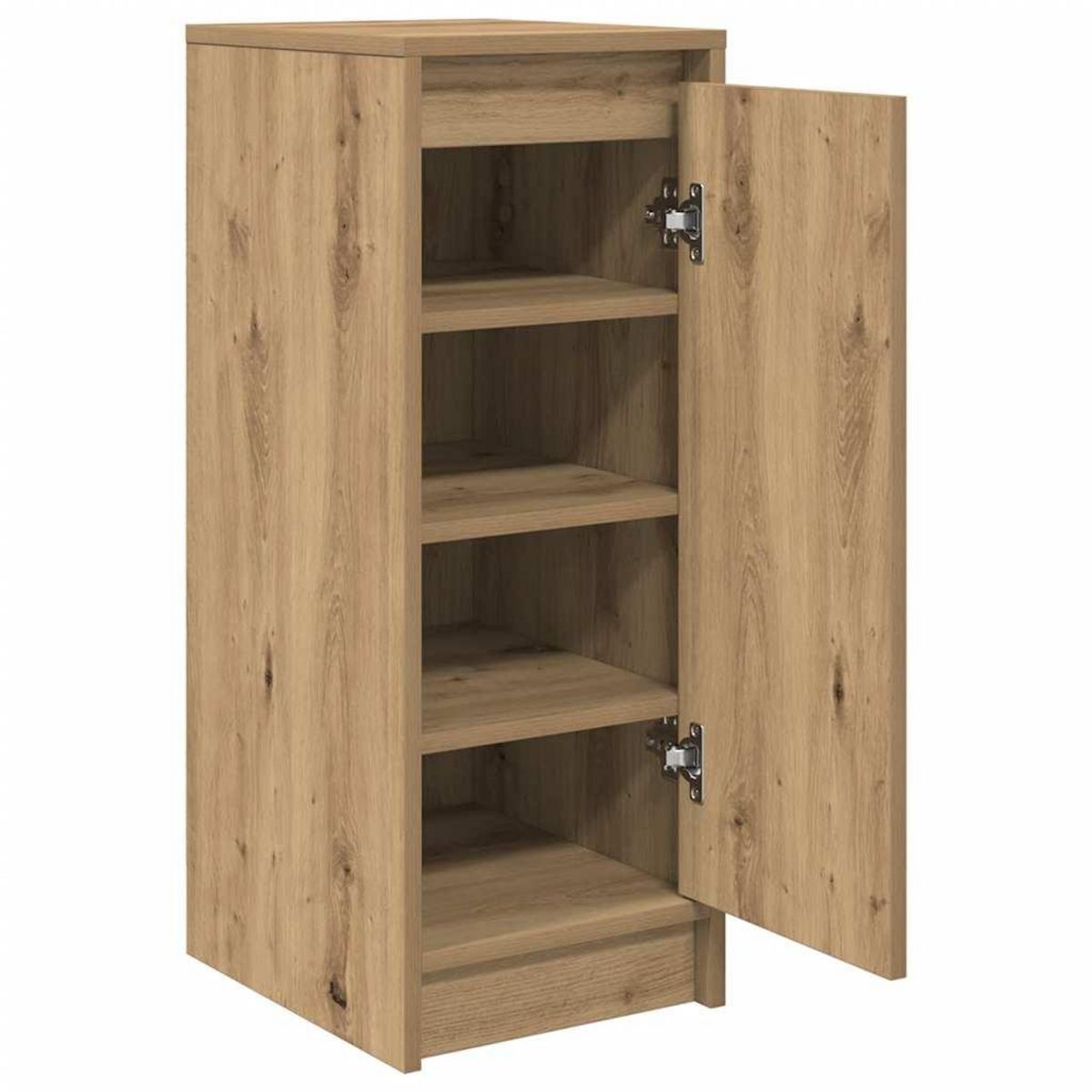 VIDAXL Armoire a chaussures chene artisanal 29,5x34x76 cm
