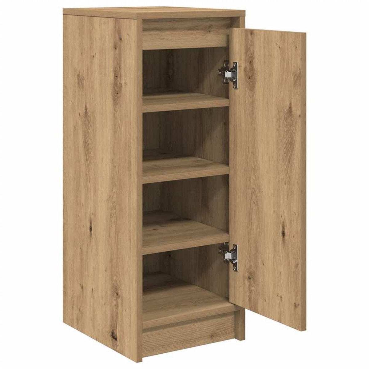 VIDAXL Armoire a chaussures chene artisanal 29,5x34x76 cm