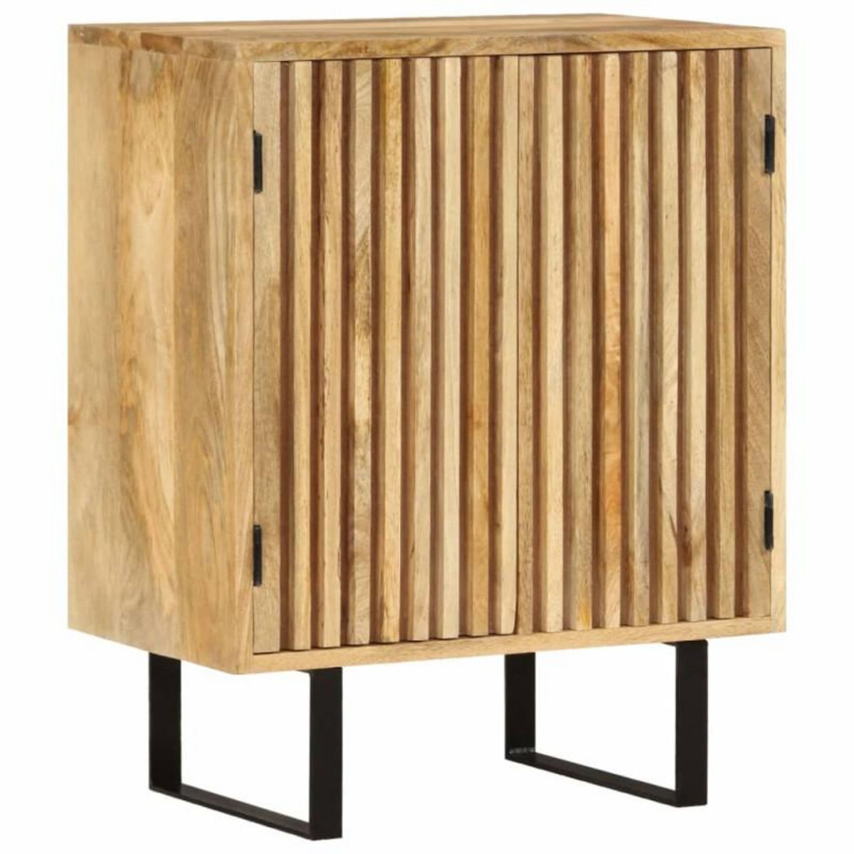 VIDAXL Buffet avec 2 portes 55x35x70 cm bois massif de manguier