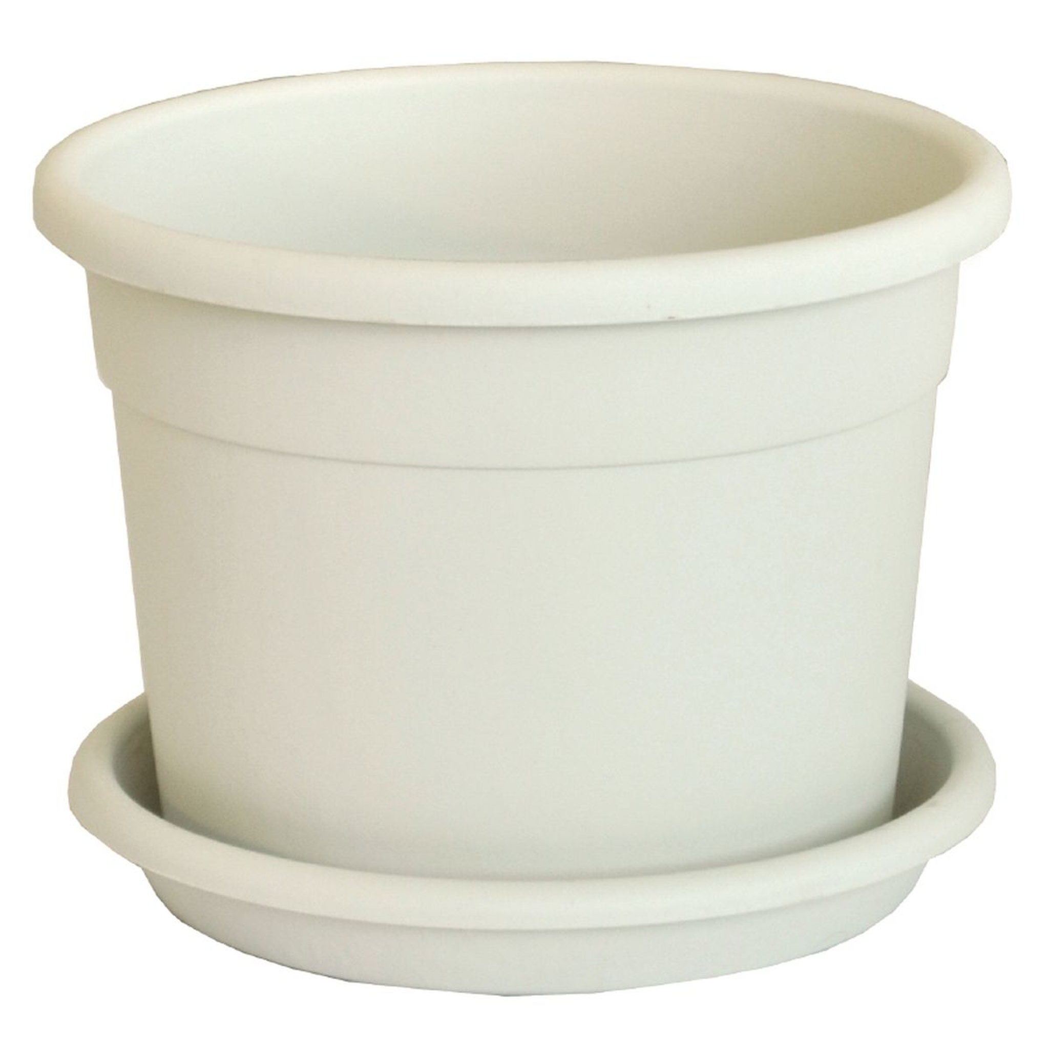 Voir la diapositive 2 : Telcom SOUCOUPE PLASTIQUE D30 CM BLANC CREME
