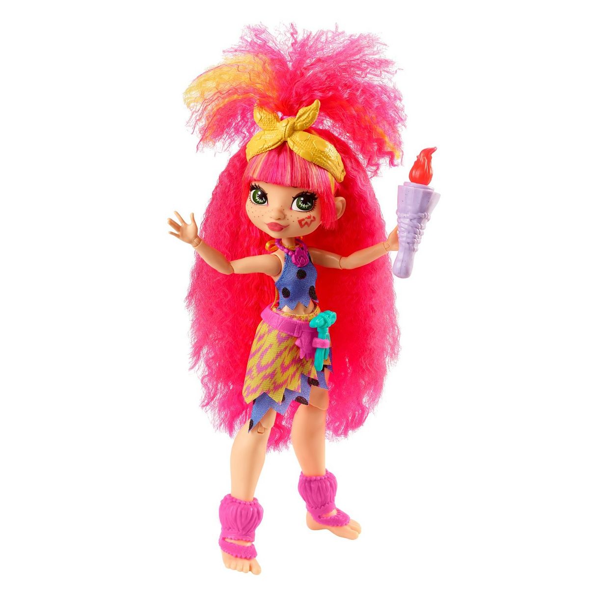 MATTEL Cave Club - Poupée Emberly et accessoires