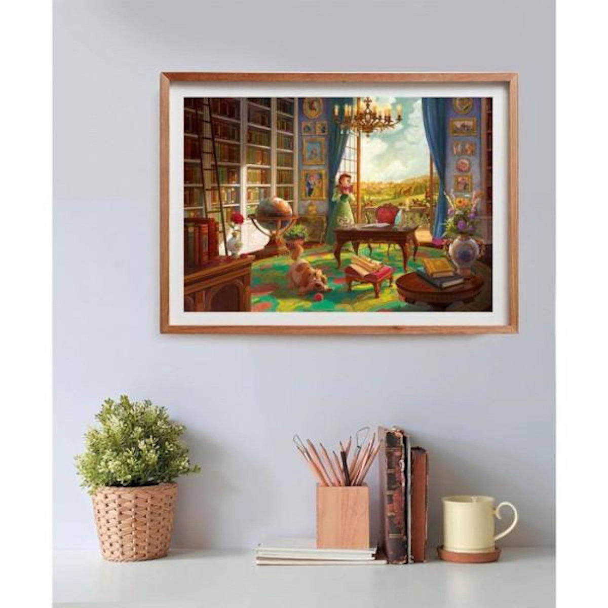 CLEMENTONI Puzzle enfant 500 pièces – Ever After Belle – dès 6 ans – Clementoni