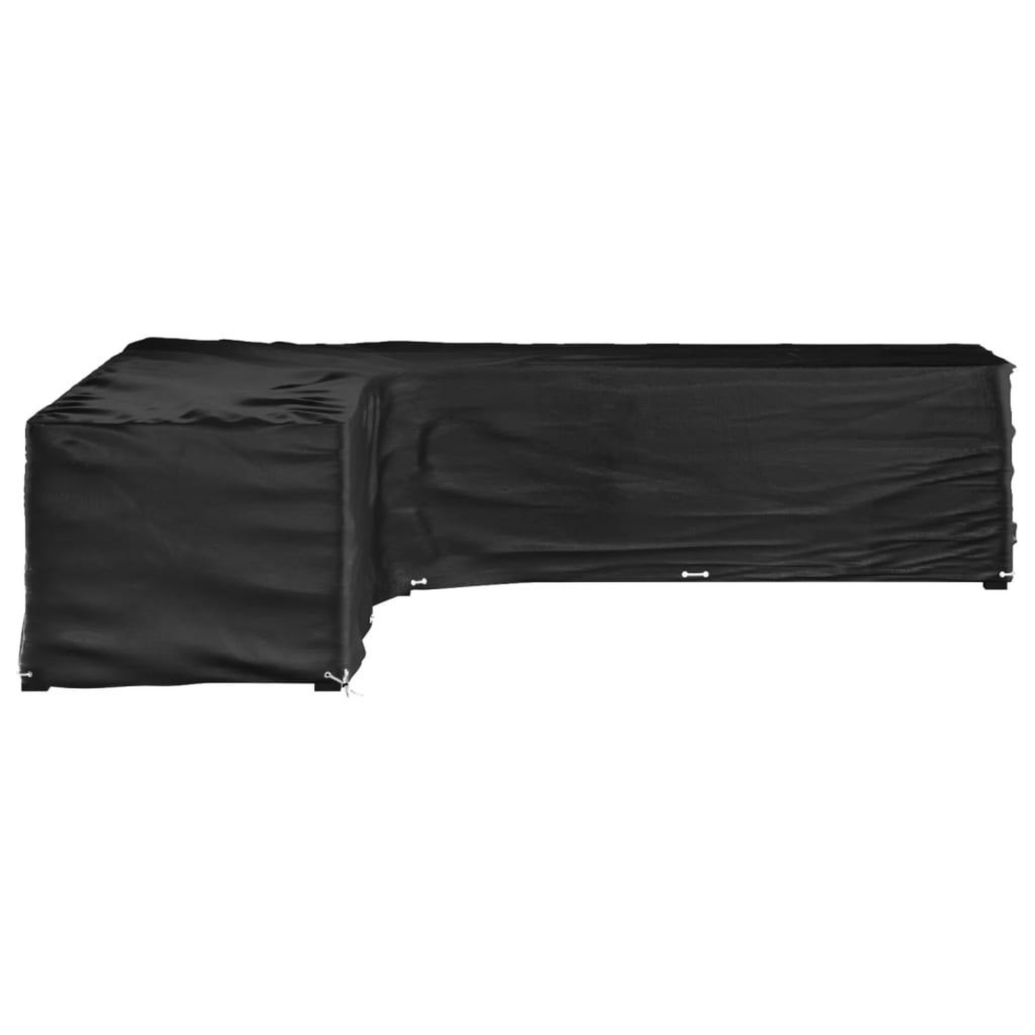 Voir la diapositive 2 : VIDAXL Housse de salon de jardin en forme de L 20 œillets 300x300x70cm