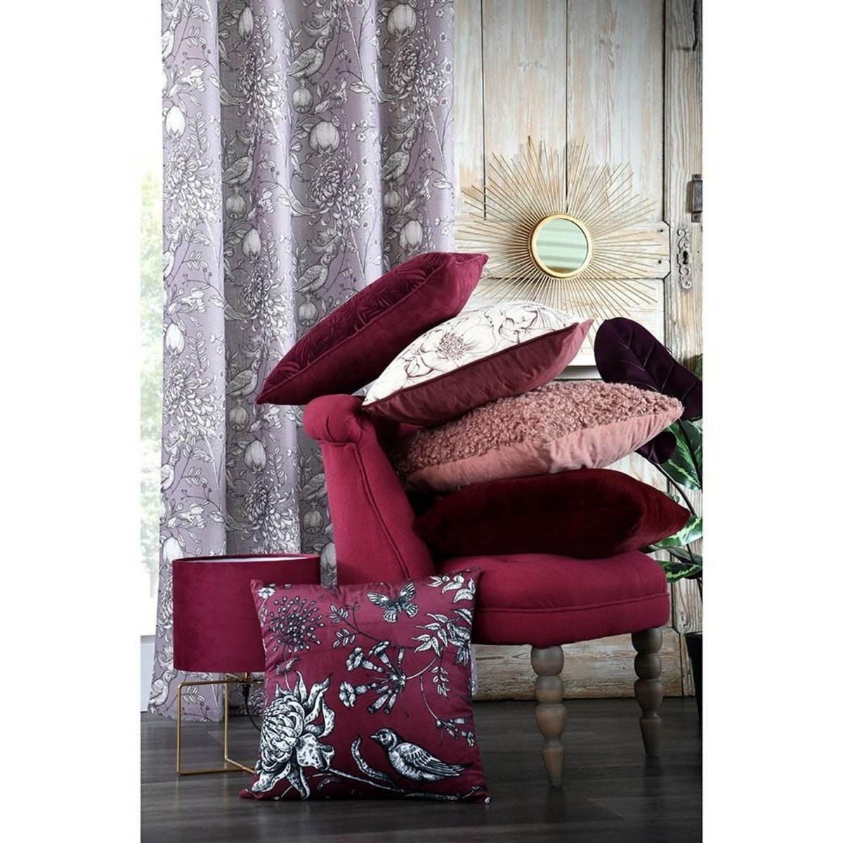 STOF Rideau à œillets 140x260 cm Amboise