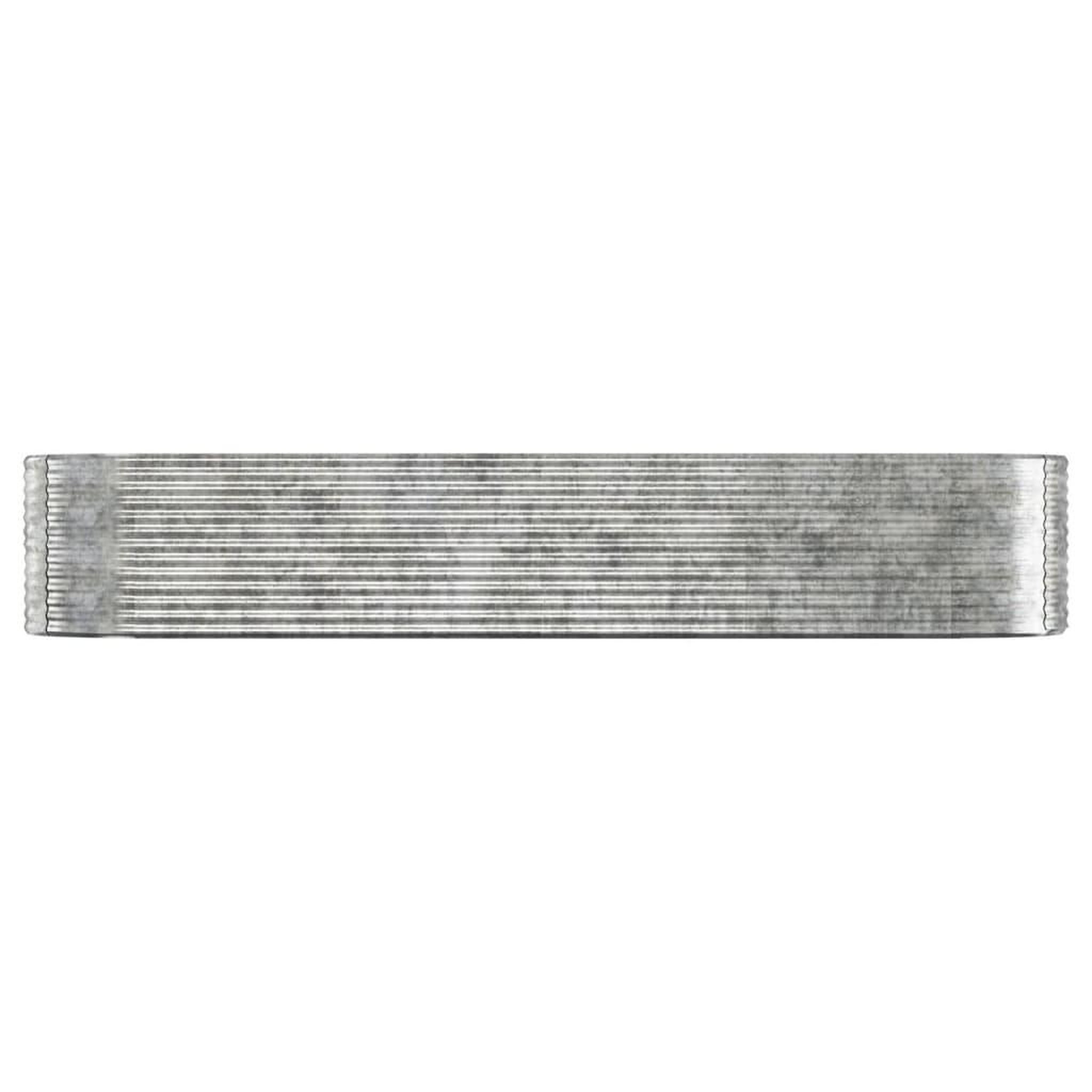 Voir la diapositive 3 : VIDAXL Lit sureleve de jardin Acier enduit de poudre Argente