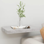 VIDAXL Etagere murale flottante gris beton 50x23x3,8 cm MDF