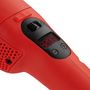 Voir la diapositive 4 : tectake Lustreuse Polisseuse Rotative avec accessoires 810 W et 1650 - 4800 trs/min noir/rouge