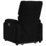 Voir la diapositive 5 : VIDAXL Fauteuil inclinable de massage electrique Noir Tissu