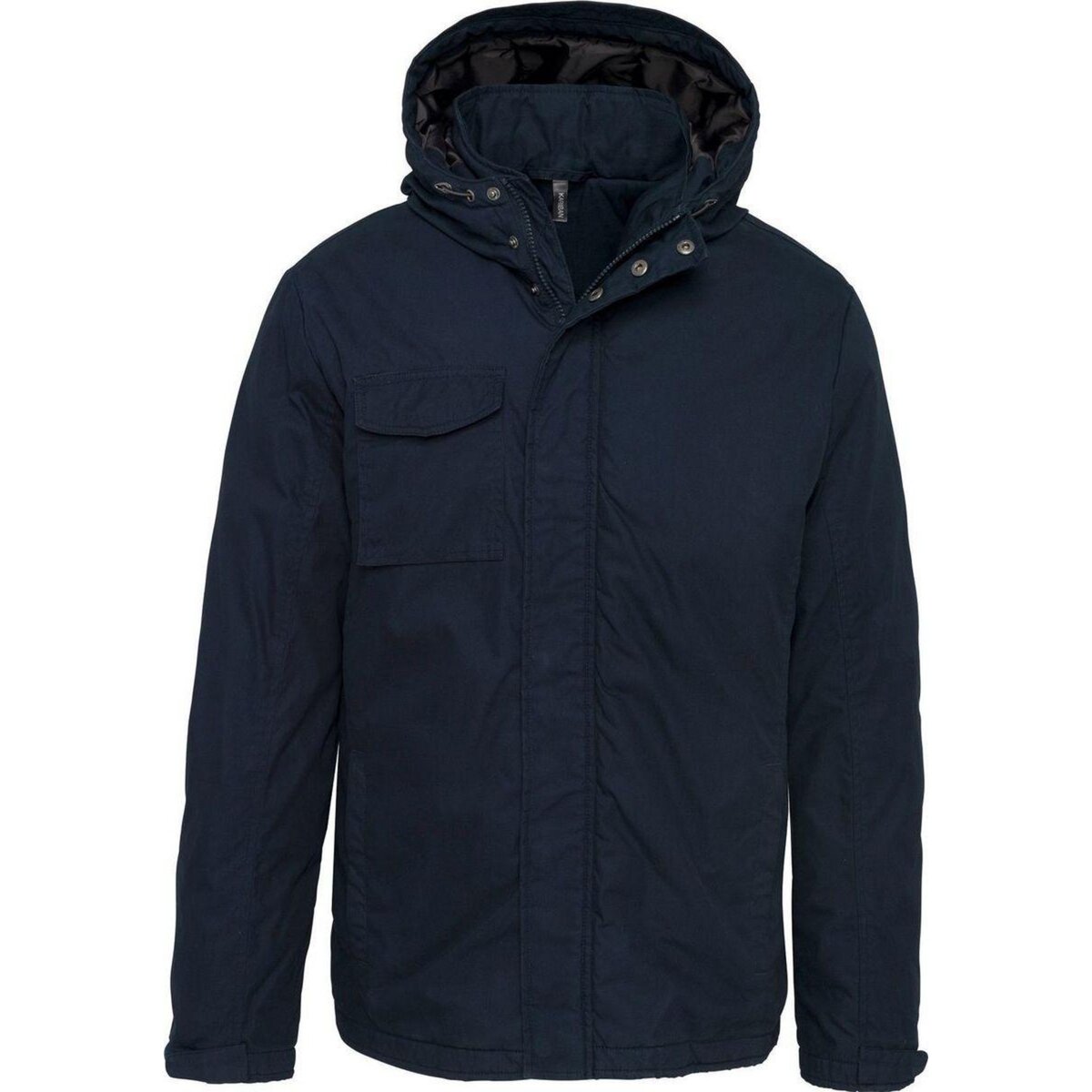 Parka capuche clearance homme pas cher