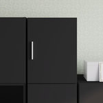 VIDAXL Armoire murale noir 30x42,5x40 cm bois d'ingenierie