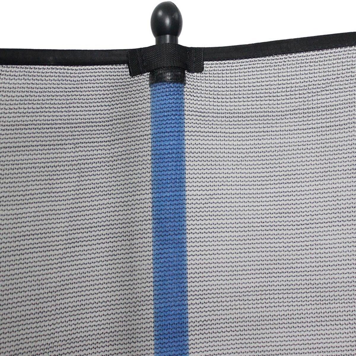 Habitat et Jardin Trampoline  Happy  - Ø 3.65 m m - Avec filet + échelle + couverture + kit d'ancrage