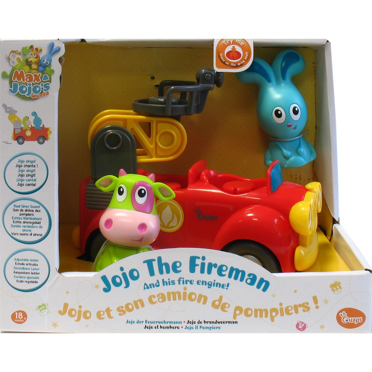 OUAPS Jojo et son camion de pompier