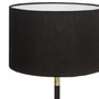 Voir la diapositive 5 : ATMOSPHERA Lampe droite Jule noir doré H42