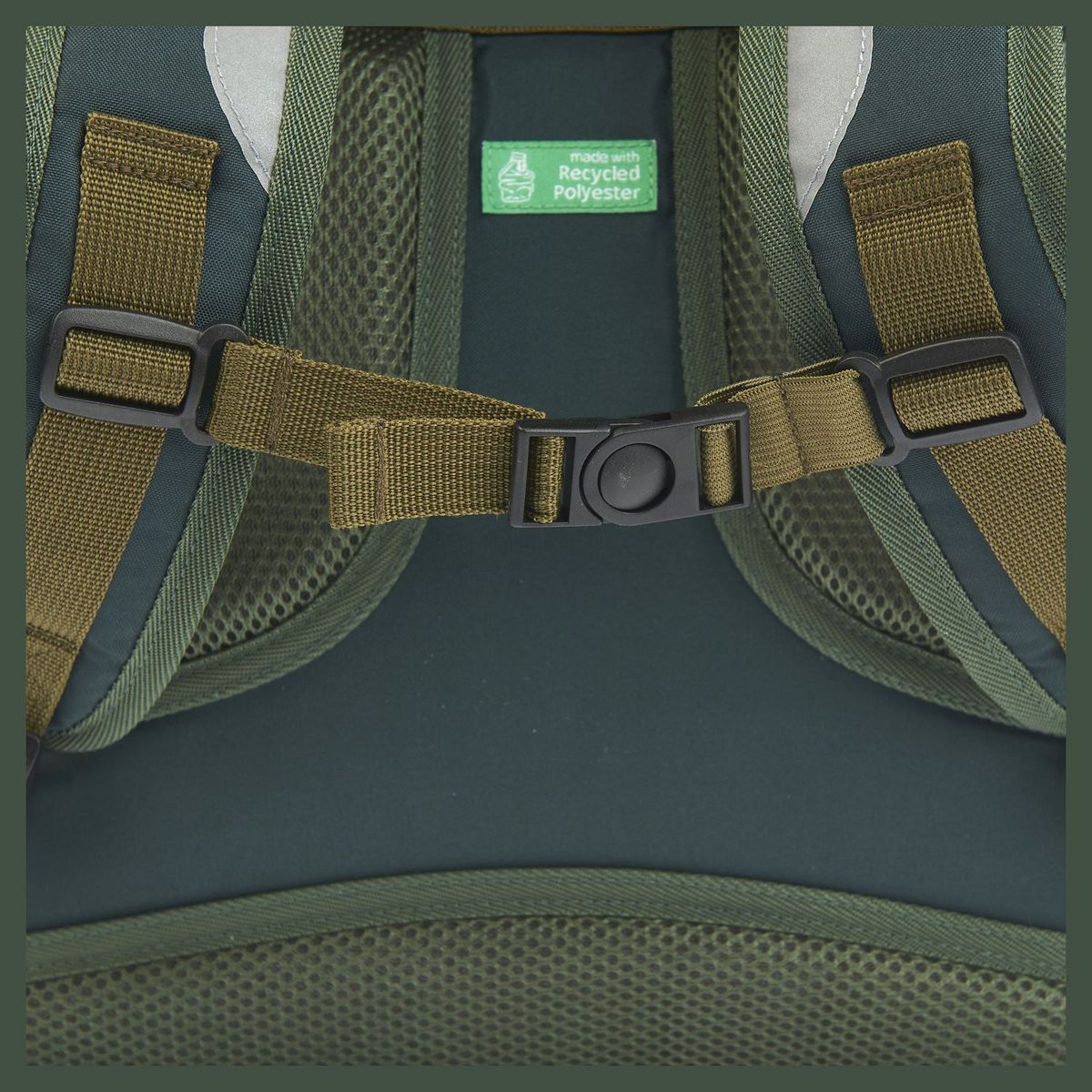 AUCHAN Cartable 36 cm marron Dinosaure