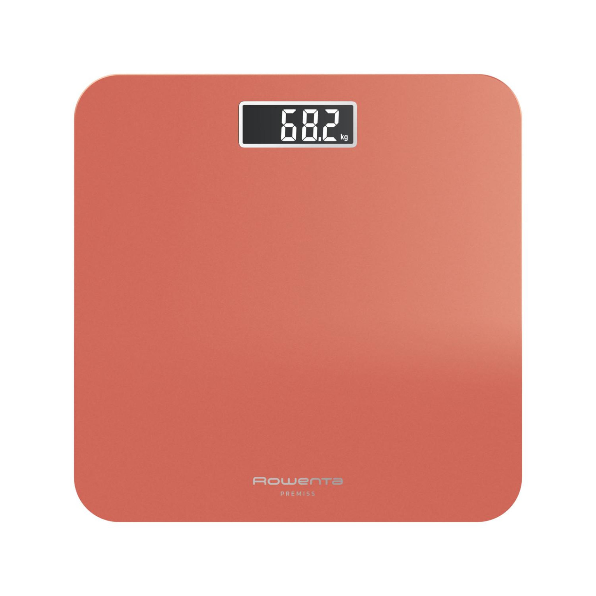 ROWENTA Rowenta premiss bs1803v0 balance carré orange pèse-personne électronique