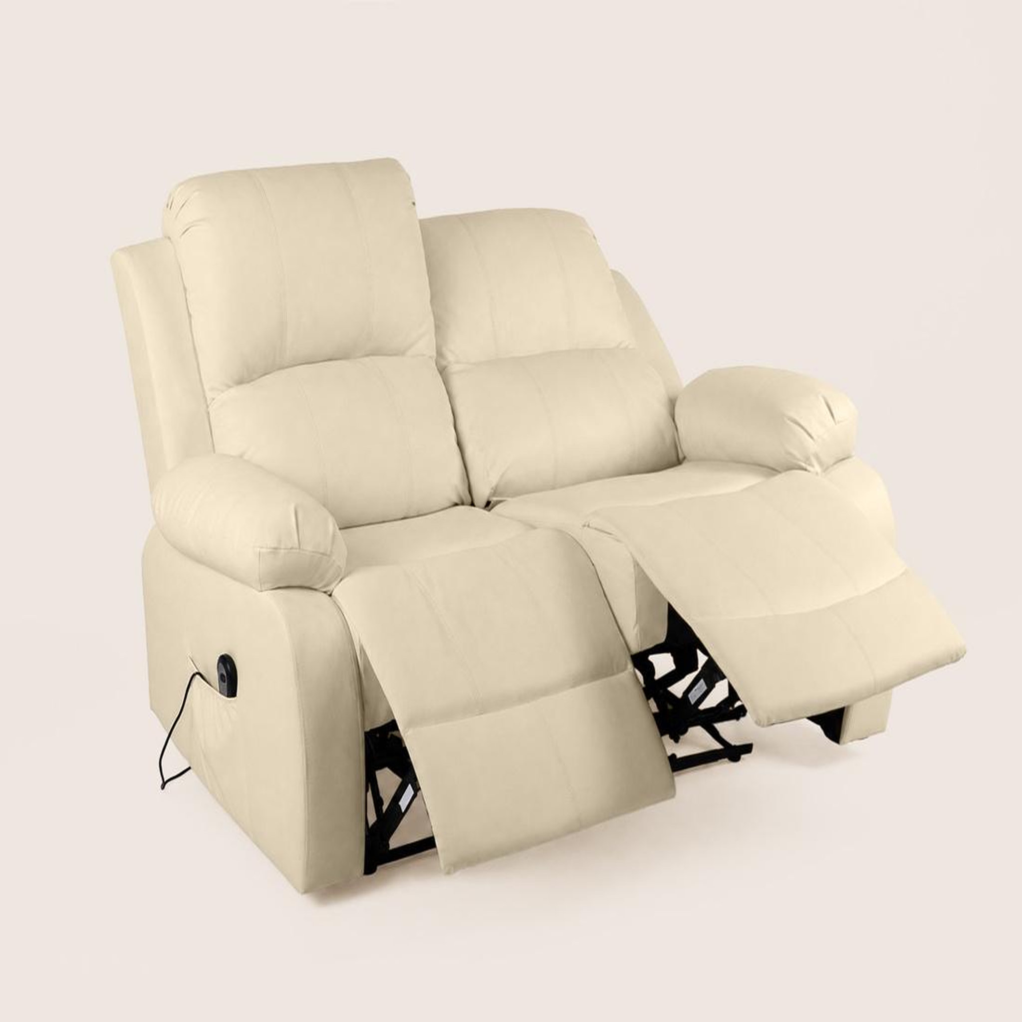 Voir la diapositive 6 : BEST MOBILIER Armand - canapé 2 places relax électrique en simili