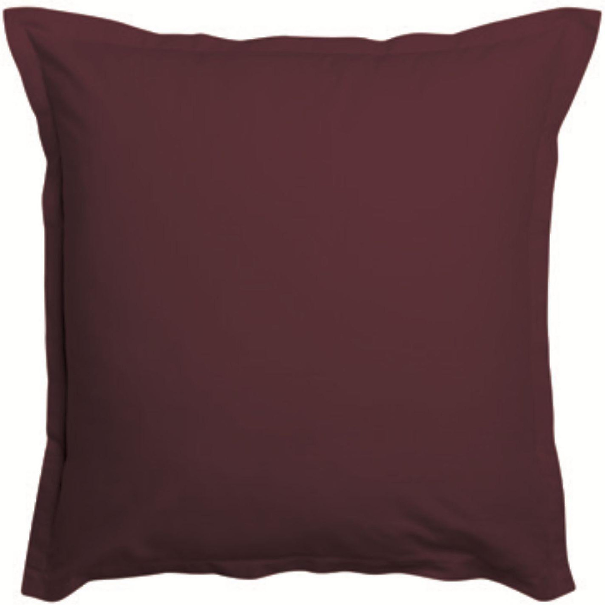 Les Ateliers du Linge Une taie d'oreiller 100% coton. Coloris disponibles : Blanc, Gris, Rouge, Jaune