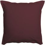 Les Ateliers du Linge Une taie d'oreiller 100% coton. Coloris disponibles : Blanc, Jaune, Gris, Rouge, Bleu