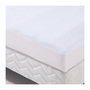 Voir la diapositive 1 : POYET MOTTE Alese forme housse impermeable Transalese eponge 100% coton - 90 x 200 cm - Blanc