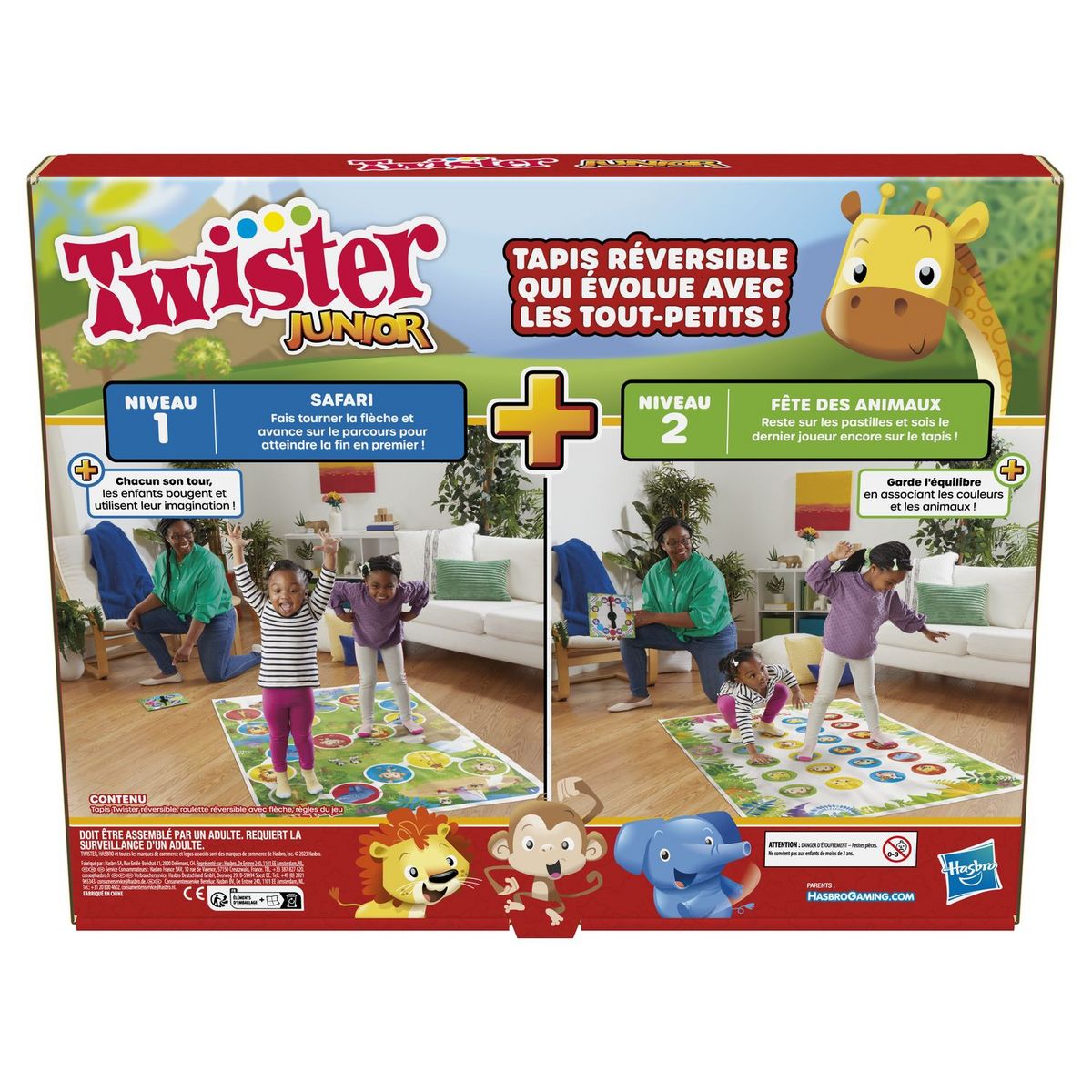HASBRO Jeu Twister junior 