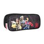 Voir la diapositive 2 : Bagtrotter Bagtrotter - Transformers  - Trousse Scolaire Rectangulaire - Noir  - 2 Compartiments Zippés - 23x7x10cm - Matière Polyester - Accessoire et Papeterie Scolaire