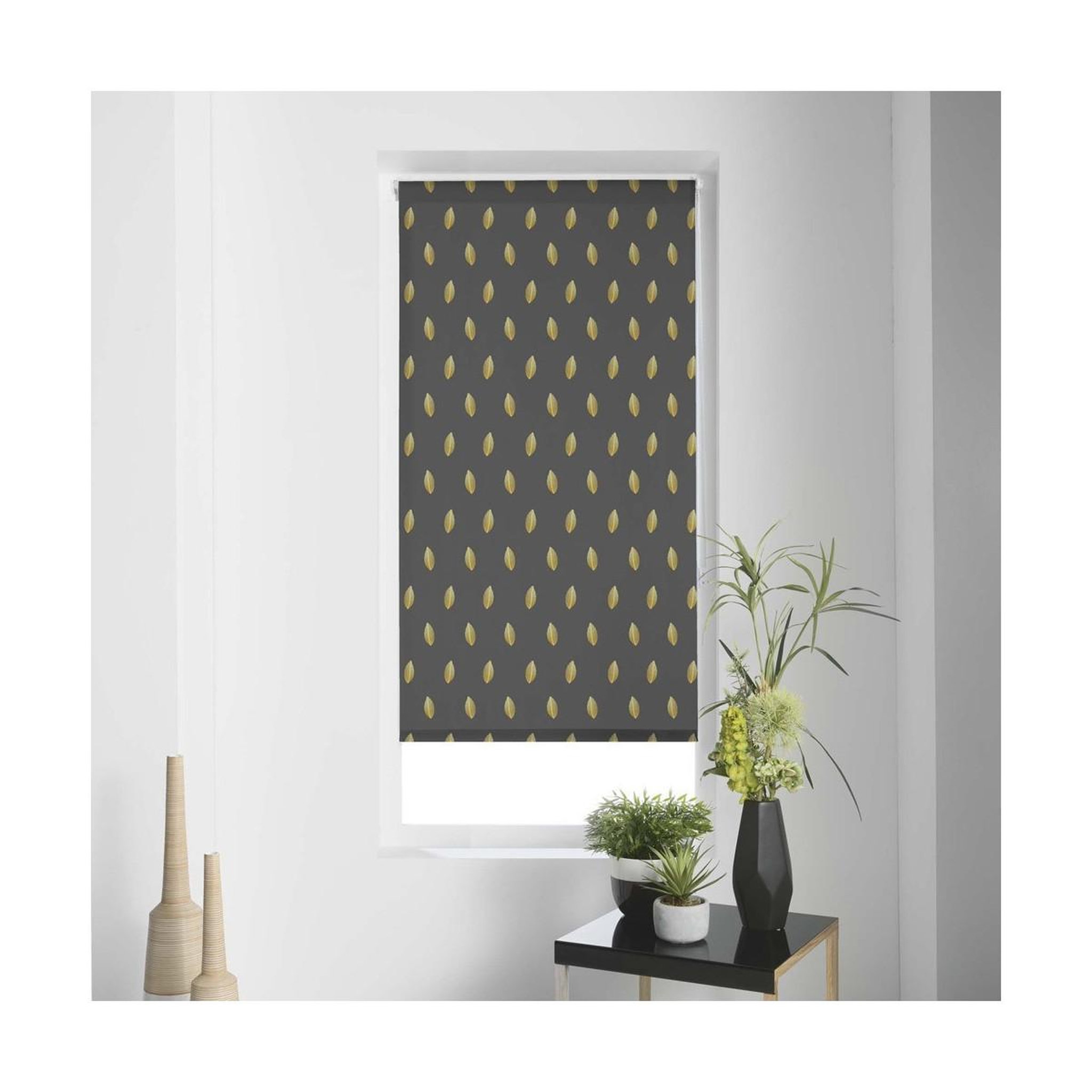 Douceur d'Intérieur Store enrouleur tamisant  verdura  60x180cm anthracite